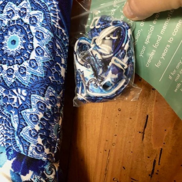 NWT Speechless Prom Formal Chinoiserie Blue White Floral Dress Sz 7 Homecoming - Picture 6 of 16